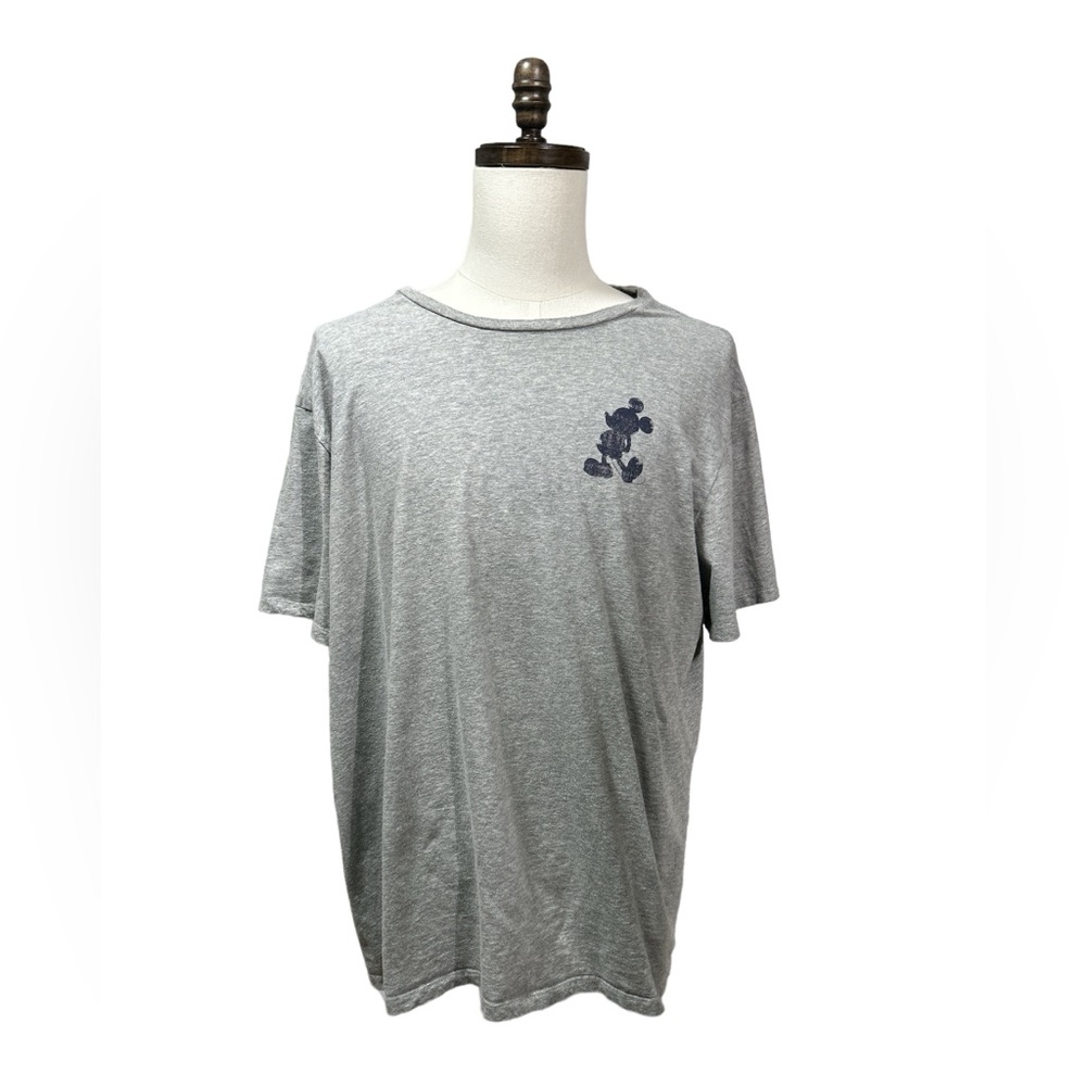 Disney Parks Mickey Mouse T-Shirt  Size XXL  Short Sleeve Graphic Gray